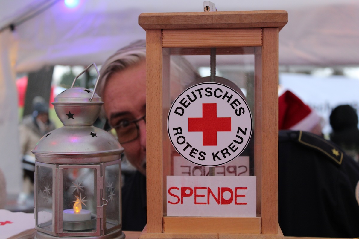 Weihnachtsmarkt Spende